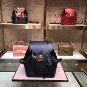 FENDI F LOGO LEATHER BACKPACK<br>펜디 에프로고 레더 백팩<br>[25x21x15cm]