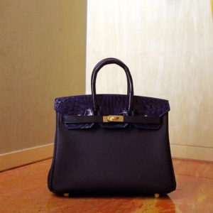 HERMES BIRKIN BAG (CROCODILE SKIN)<br>에르메스 버킨백<br>[25 악어가죽]