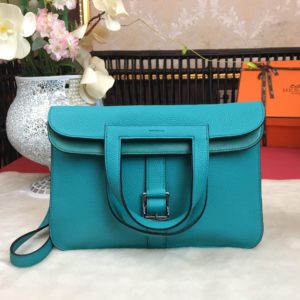 HERMES HALZAN<br>에르메스 할잔<br>[30x28cm 오리지널 소,양가죽]