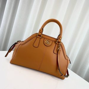 GUCCI GG RE(BELLE) TOP HANDLE BAG<br>구찌 GG 르벨 탑 핸들백<br>[39x25x11cm 이태리가죽]