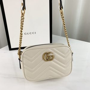 GUCCI GG MARMONT MINI SHOULDER BAG<br>구찌 마몬트 미니 숄더백<br>[18x12x6cm 정품가죽]