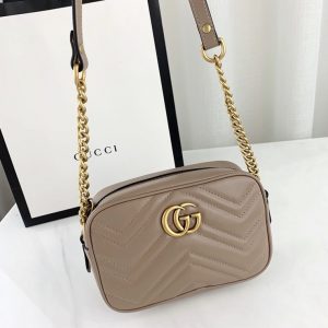 GUCCI GG MARMONT MINI SHOULDER BAG<br>구찌 마몬트 미니 숄더백<br>[18x12x6cm 정품가죽]