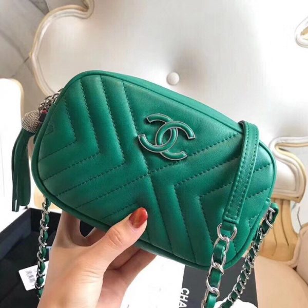 CHANEL CC CALFSKIN CAMERABAG 샤넬 CC 카프스킨 카메라백