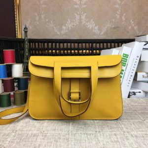 HERMES HALZAN<br>에르메스 할잔<br>[30x28cm 오리지널 소,양가죽]