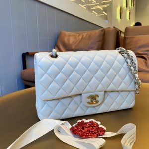 CHANEL CLASSIC FLAP BAG<br>샤넬 클래식 플랩 백<br>[25cm 정품가죽]