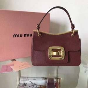 MIUMIU MINI TOTE BAG<br>미우미우 토트겸 숄더백<br>[25cm]