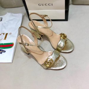 GUCCI LATHER SANDAL<br>구찌 레더 샌들<br><i>35-40 SIZE 굽7.5cm 이태리 소가죽</i>