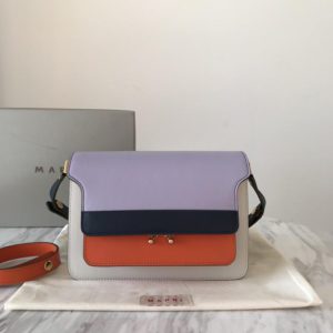 MARNI TRUNK SHOULDER BAG<br>마르니 트렁크 숄더 백<br>[24cm 이태리가죽]