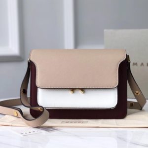 MARNI TRUNK SHOULDER BAG<br>마르니 트렁크 숄더 백<br>[24cm 이태리가죽]