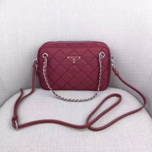 PRADA QUILTING SHOULDER BAG<br>프라다 퀄팅 숄더 백<br>[22x13x8cm 프라다소재]