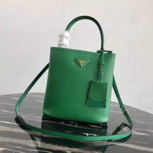 PRADA PANIER SAFFIANO BUKET BAG<br>프라다 두블레 버킷백<br>[23x22x13cm 사피아노]