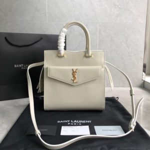 YSL UPTOWN TOP HANDLE BAG<br>입생로랑 업타운 탑 핸들백<br><i>23x23x11cm 이태리소가죽</i>