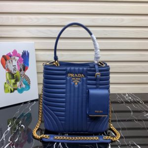 PRADA DOUBLE TOTE BAG<br>프라다 두블레 토트 백<br>[22x23x13cm 이태리소가죽]