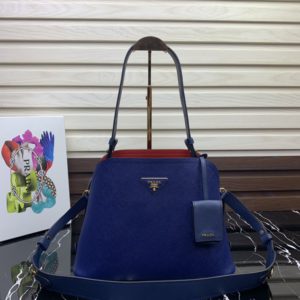 PRADA SAFFIANO MATINEE SHOPPING BAG<br>프라다 사피아노 마티네 쇼핑백<br>[31x22x14cm 사피아노가죽]