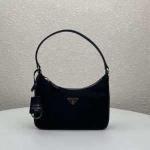 PRADA NYLON HOBO BAG<br>프라다 나일론 호보 백<br>[23x13x5cm 프라다소재]