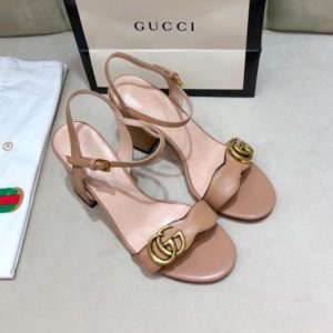 GUCCI LATHER SANDAL<br>구찌 레더 샌들<br><i>35-40 SIZE 굽7.5cm 이태리 소가죽</i>