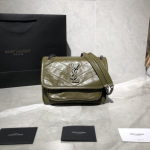 YSL NIKI SHOULDER BAG<br>입생로랑 니키 숄더백<br><i>22×16.5x12cm 이태리소가죽</i>