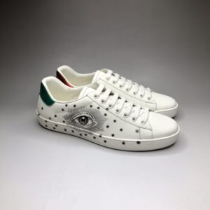 GUCCI ACE LATHER SNEAKERS<br>구찌 에이스 레더 스니커즈<br><i>남여공용 35-44 SIZE</i>