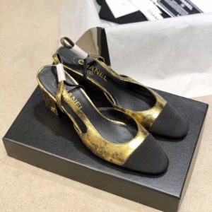 CHANEL SLING BACK PUMPS<br>샤넬 슬링 백 펌프스<br><i>34-42 SIZE 굽6.5cm</i>