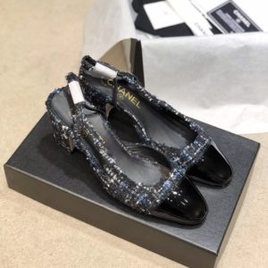 CHANEL SLING BACK PUMPS<br>샤넬 슬링 백 펌프스<br><i>34-42 SIZE 굽6.5cm</i>