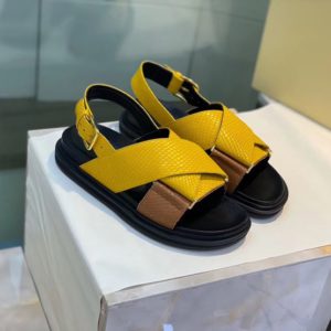 MARNI LEATHER SANDAL<br>마르니 레더 샌달<br><i>35-40 SIZE 이태리소가죽</i>