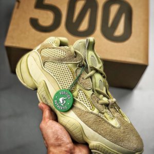 ADIDAS YEEZY BOOST 500 Moon Yellow<br>아디다스 이지 부스트 500<br><i>남녀공용 36-46 SIZE 최상급</i>