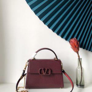 VALENTINO VLING HANDBAG<br>발렌티노 VRING 핸드백<br><i>25x17x12cm 이태리가죽</i>