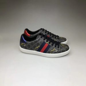 GUCCI ACE LATHER SNEAKERS<br>구찌 에이스 레더 스니커즈<br><i>남여공용 35-44 SIZE</i>