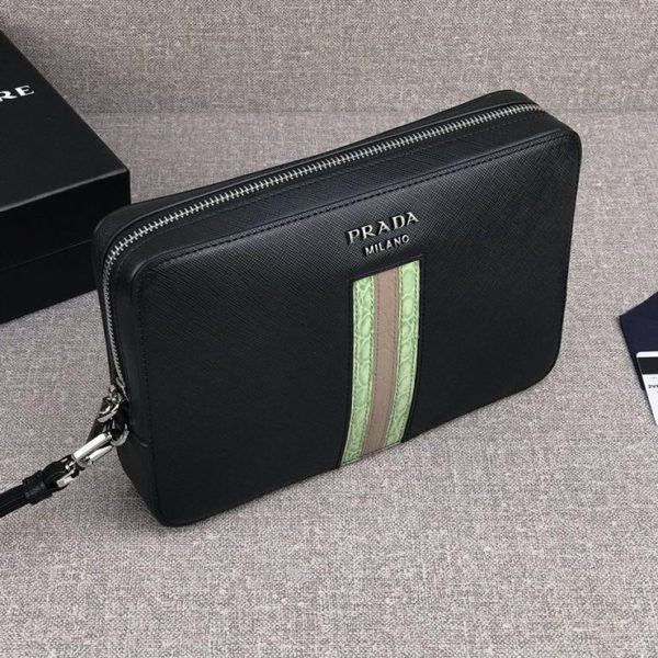 PRADA SAFFIANO CLUTCH BAG 프라다 사피아노 클러치 백