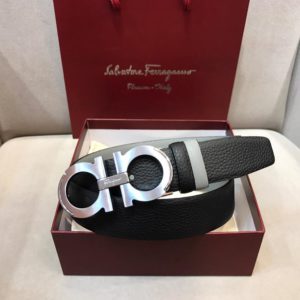 SALVATORE FERRAGAMO LEATHER BELT<br>살바토레 페라가모 가죽 벨트<br><i>폭 3.5cm 이태리소가죽</i>