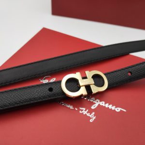 SALVATORE FERRAGAMO LEATHER BELT<br>살바토레 페라가모 가죽 벨트<br><i>폭 1.5cm 이태리소가죽</i>