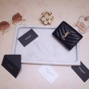 YSL CARD WALLET<br>입생로랑 카드 지갑<br><i>11×8.5cm 이태리가죽</i>