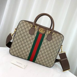 GUCCI OPHIDIA GG BRIEFCASE 구찌 오피디아 GG 브리프케이스