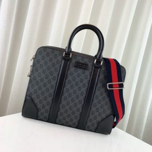 GUCCI GG SUPREME BRIEFCASE 구찌 GG 슈프림 브리프케이스