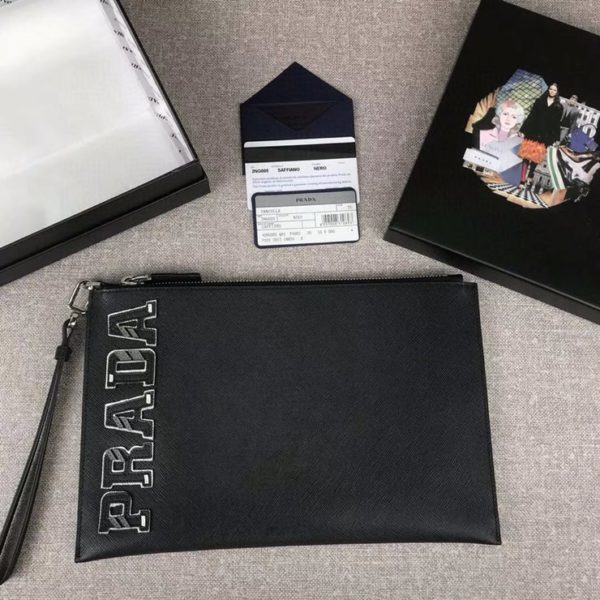 PRADA SAFFIANO CLUTCH BAG 프라다 사피아노 클러치 백