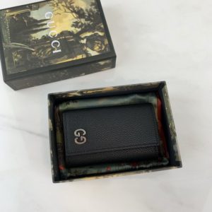 GUCCI GG LOGO KEY HOLDER 구찌 GG 로고 키 홀더