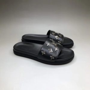 LOUIS VUITTON LEATHER SLIPPER 루이비통 레더 슬리퍼