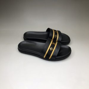 LOUIS VUITTON LEATHER SLIPPER 루이비통 레더 슬리퍼