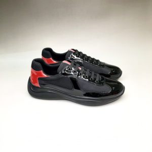 PRADA AMERICA CUP PATENT SNEAKERS 프라다 아메리카 컵 페이던트 스니커즈