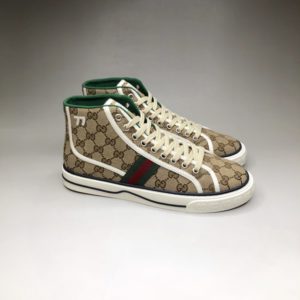 GUCCI TENNIS 1977 HIGH TOP SNEAKERS 구찌 테니스 1977 하이탑 스니커즈