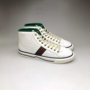 GUCCI TENNIS 1977 HIGH TOP SNEAKERS 구찌 테니스 1977 하이탑 스니커즈