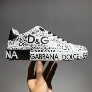 D&G PORTOFINO IN PELLE SNEAKERS 돌체앤가바나 포르토피노 인 펠레 스니커즈