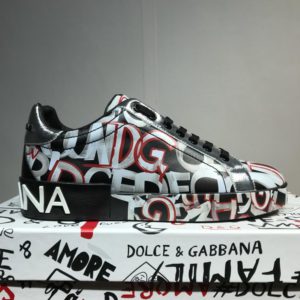 D&G PORTOFINO IN PELLE SNEAKERS 돌체앤가바나 포르토피노 인 펠레 스니커즈