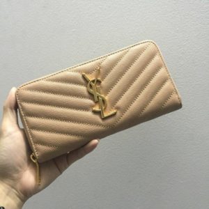 YSL WALLET<br>입생로랑 지퍼 지갑<br><i>19x10cm 이태리가죽</i>