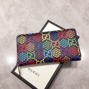 GUCCI PSYCHEDELIC ZIPPER WALLET 구찌 사이키델릭 지퍼 지갑