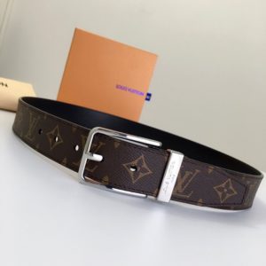 LOUIS VUITTON LEATHER BELT 루이비통 레더 벨트