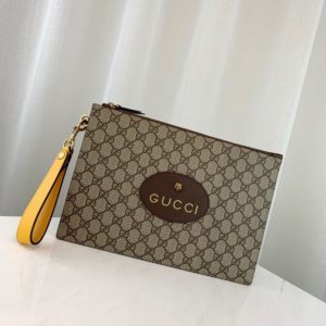 GUCCI GG SUPREME CLUTCH BAG 구찌 GG 클러치 백