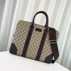 GUCCI GG SUPREME BRIEFCASE 구찌 GG 슈프림 브리프케이스