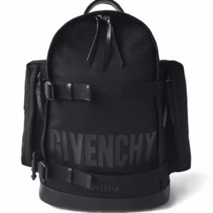 GIVENCHY LOGO BACK PACK 지방시 로고 백팩