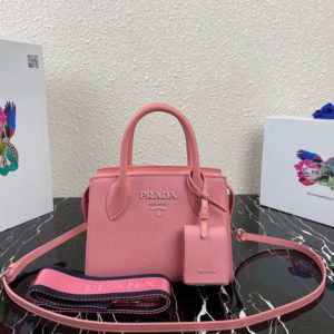 PRADA SAFFIANO MONOCHROME TOTE BAG 프라다 사피아노 모노크롬 토트백